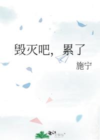 毁灭吧，累了封面
